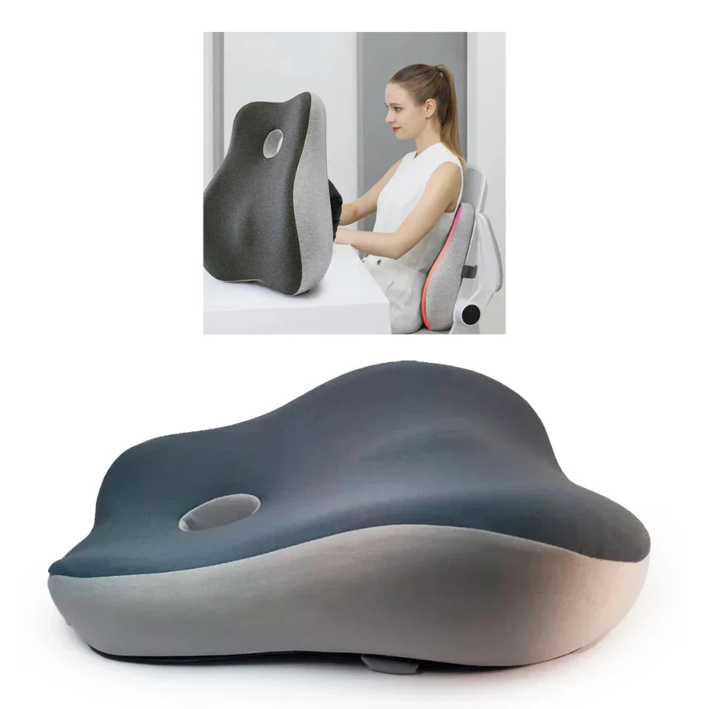 Encosto de Cadeira Macio lombar Ergonômico Ortopéidco