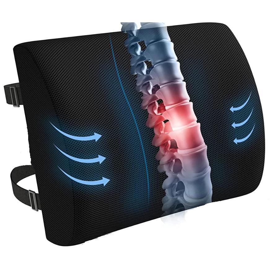 Almofada Apoio Lombar Ortopedico Costas Visco Nasa Cadeira