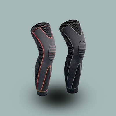 Kit 2 Meia De Compressão Térmica Circulação Ortopedica Joelheira Meia Esportiva Elastica