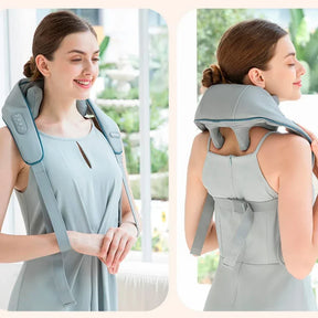 Massageador De Pescoço Inteligentes De Compressão Sem Fio