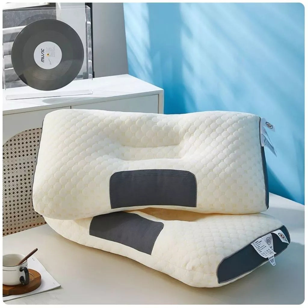 Kit 2 Travesseiro Cervical Ortopédico Ergonômico